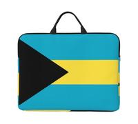 Housse pour ordinateur portable Motif drapeau des Bahamas 41,9 x 31 cm Compatible avec ordinateurs portables 14" pour un rangement facile
