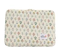 Housse pour ordinateur portable - Motif floral 14" | Ajustement précis pour tablette et Macboõk - Organiseur multifonction pour les trajets en salle d'étude, voyage, intérieur et extérieur