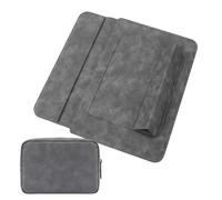 Housse pour ordinateur portable - Multifonctionnelle - Avec support - Organisateur de protection complète avec boucles magnétiques - Pour étudiants travailleurs, femmes, hommes, école de voyage