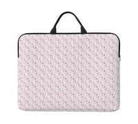 Housse pour ordinateur portable romantique avec imprimé papillon Paris - Légère et imperméable - Pour le travail, les voyages et les déplacements