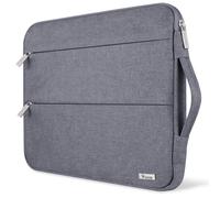 Housse pour ordinateur portable Voova 15, 15,6 et 16 pouces, avec poign e, tanche, avec poche, compatible avec MacBook Pro 15 et 16 pouces M1 Pr
