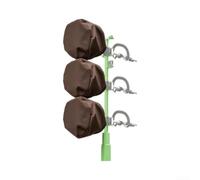 Housse pour outils de jardin pour tondeuses à bordure coupe-vent Blanc 210D