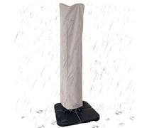 Housse pour parapluie - Patio Pare- Shield, protecteur résistant | Météorologie | Tissu imperméable renforcé, revêtement résistant aux rayons UV, sangle réglable coupe-vent, design