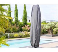 Housse Pour Parasol Décentré S Gris Hambo - 60 X 30 X 210 Cm - Hespéride Multicolore