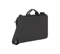 Rivacase 5131 Étui Rigide pour Ordinateur Portable de 15,6" - Sacoche imperméable Compatible avec MacBook Air 15 - Mallette pour Ordinateurs Portables, Femmes et Hommes, Noir