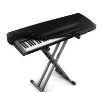Housse pour Piano 88 Touches, Housse de Protection avec Cordon de Serrage | Clavier Piano Numérique Antipoussière Couverture, pour Yamaha Roland Casio 134 × 29 × 19 cm, Noir