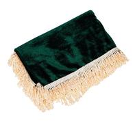 Housse pour Piano à Clavier Électrique en Velours, Verte | Flanelle Douce, Cordon de Serrage Réglable, pour Enseignants et Musiciens, Salon, Studio