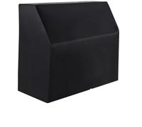 Housse Pour Piano à Queue Housse de protection for Piano droit, couverture complète imperméable en tissu Oxford enduit d'argent, bloc noir contre la lumière du soleil