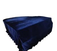 Housse pour Piano Housse de piano en velours Housse de piano à queue Micro Clavier noir Housse anti-poussière(Blue,210-220)