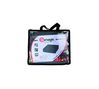 Somagic Housse en polyester pour plancha 1 feu Dimensions 51x47x21,5 cm Noir