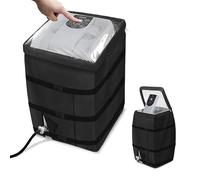 Housse pour pompe de bain à hydromassage, 42,9 x 37,8 x 53,8 cm, housse de pompe de chauffage de spa, housse thermique pour spa paresseux, imperméable à la poussière, pour baignoire en plein air