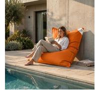Housse pour Pouf Géant XXL 180x140cm Intérieur et Extérieur - Orange