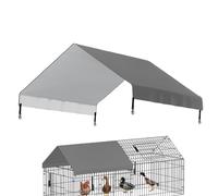 Housse pour poulailler en tissu d'ombrage de remplacement pour poulailler | Protection pour jardin, patio, terrasse, balcon, véranda, extérieur