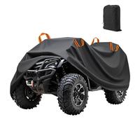 Housse pour Quad pour John Deere Gator 400 X 2019-2024, Bâche de Protection pour Quad ATV, Imperméable Couverture Quad ATV, Anti-Poussière et Protection Contre la Pluie,A Orange