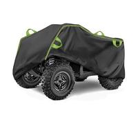 Housse pour Quad pour Kymco MXU 300 4x2 2012 2013 2014 2015 2016 2017 2018 2019, Housse étanche pour ATV avec Bandes Réfléchissantes, Housse Extérieure pour ATV Résistante à la Pluie et à la Neige
