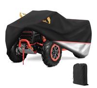 Housse pour Quad pour Polaris Predator Dale Earnhardt jr Edition 2004, Housse Extérieure pour ATV Résistante à la Pluie et à la Neige, avec Bandes Réfléchissantes,A