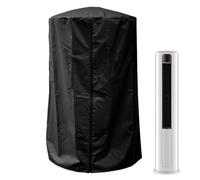 Housse pour radiateur de patio - protection anti-poussière imperméable 61 x 96,5 cm | Bouclier résistant aux agents atmosphériques en tissu revêtu d'argent 190T - Design en dôme durable | idéal