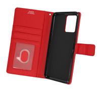 Housse pour Realme 9 Pro Plus et 9 4G Clapet Portefeuille Stand Vidéo Rouge