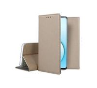 Housse pour Realme X50 5G / X3 Superzoom - etui coque pochette portefeuille + film ecran - OR MAGNET -