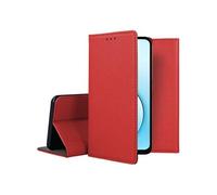 Housse pour Realme X50 5G / X3 Superzoom - etui coque pochette portefeuille + film ecran - ROUGE MAGNET -
