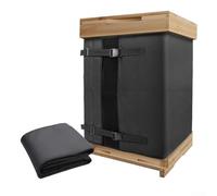 Housse pour ruche en nid d'abeille, couverture d'hiver réglable et imperméable, isolation pour ruches de 8 et 10 cadres