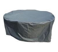 Housse Pour Salon De Jardin En Résine Tressée Camiri 4 Places - Jardideco Gris