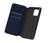 Housse pour Samsung Galaxy A02s Folio Portefeuille Fonction Support Bleu Nuit