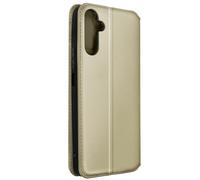 Housse pour Samsung A14 5G et 4G Clapet Porte-carte Support Vidéo or