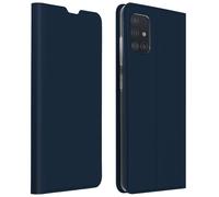 Housse Samsung Galaxy A51 Étui Folio Porte-carte Support Vidéo Dux Ducis bleu