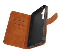 Housse pour Samsung A55 5G Portefeuille Clapet Support Vidéo Camel