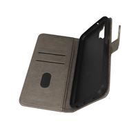Housse pour Samsung Galaxy A13 Clapet Portefeuille Fonction Support vidéo Gris