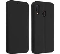 Housse pour Samsung Galaxy A20e Étui Folio Fonction Support Vidéo Noir