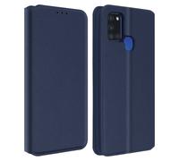 Housse pour Samsung A21s Étui Portefeuille Support bleu