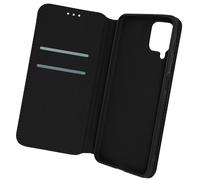Housse pour Samsung Galaxy A22 Portefeuille Fonction Support Vidéo Noir