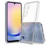 Housse pour Samsung Galaxy A35 5G Handy Case Hybrid Silikon Bumper Cover Klar