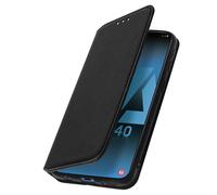 Housse pour Samsung Galaxy A40 Étui Folio Portefeuille Fonction Support Noir