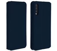 Housse pour Samsung Galaxy A50 Étui Folio Portefeuille Fonction Support Bleu nuit