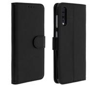 Housse pour Samsung Galaxy A50 Étui Portefeuille Support Stand Noir