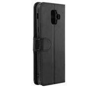 Housse pour Samsung Galaxy A6 Étui Folio Portefeuille Fonction Support Noir