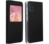 Housse pour Samsung A71 Étui Fenêtre d'affichage Protection Intégrale