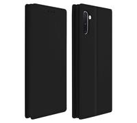 Housse Samsung Galaxy Note 10 Etui Folio Portefeuille Fonction Support Noir