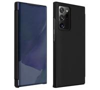 Housse pour Samsung Galaxy Note 20 Ultra - AVIZAR - Clapet Miroir - Support Vidéo - Noir