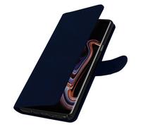 Housse pour Samsung Galaxy Note 9 Etui Porte-cartes Fonction Support Bleu nuit
