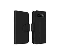 Housse Samsung Galaxy S10 Cuir Porte-carte Fonction Support Premium noir