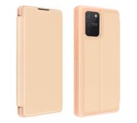 Housse pour Samsung Galaxy S10 Lite Porte-carte Support Vidéo Toucher Soyeux Dux Ducis Rose