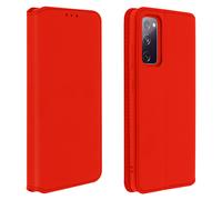 Housse pour Samsung Galaxy S20 FE Folio Portefeuille Fonction Support Rouge