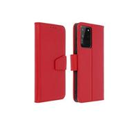 Housse pour Samsung Galaxy S20 Ultra Cuir Porte-carte Fonction Support Premium Rouge