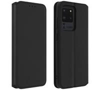 Housse pour Samsung Galaxy S20 Ultra Étui Folio Portefeuille Fonction Support Noir
