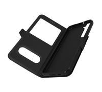 Housse Samsung Galaxy S22 avec Clapet Double Fenêtre Support Vidéo noir