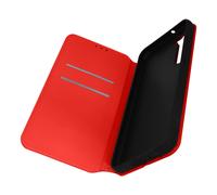 Housse pour Samsung Galaxy S23 Plus Clapet Porte-carte Support Vidéo rouge
